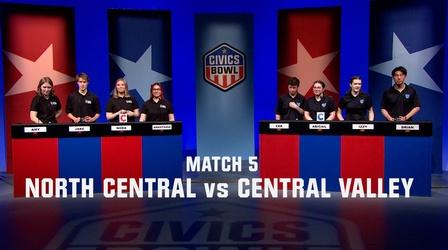 Video thumbnail: Civics Bowl North Central vs. Central Valley