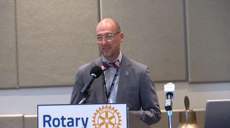 Video thumbnail: Evansville Rotary Club Regional Voices: Dr. James Porter, MD; COVID-19 Update