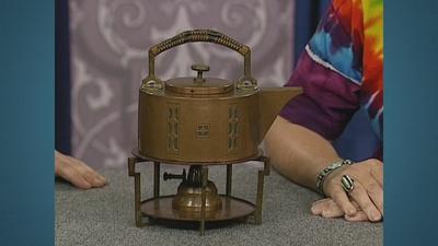 Appraisal: German Tea Kettle-on-Stand, ca. 1911