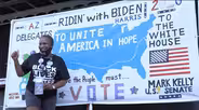 Arizona Democrats celebrate Biden nomination, COVID-style