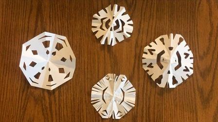 Video thumbnail: The Slice How to Make a Paper Snowflake!