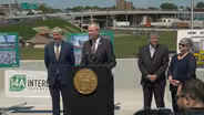 At Turnpike opening, Murphy dogged by shutdown questions