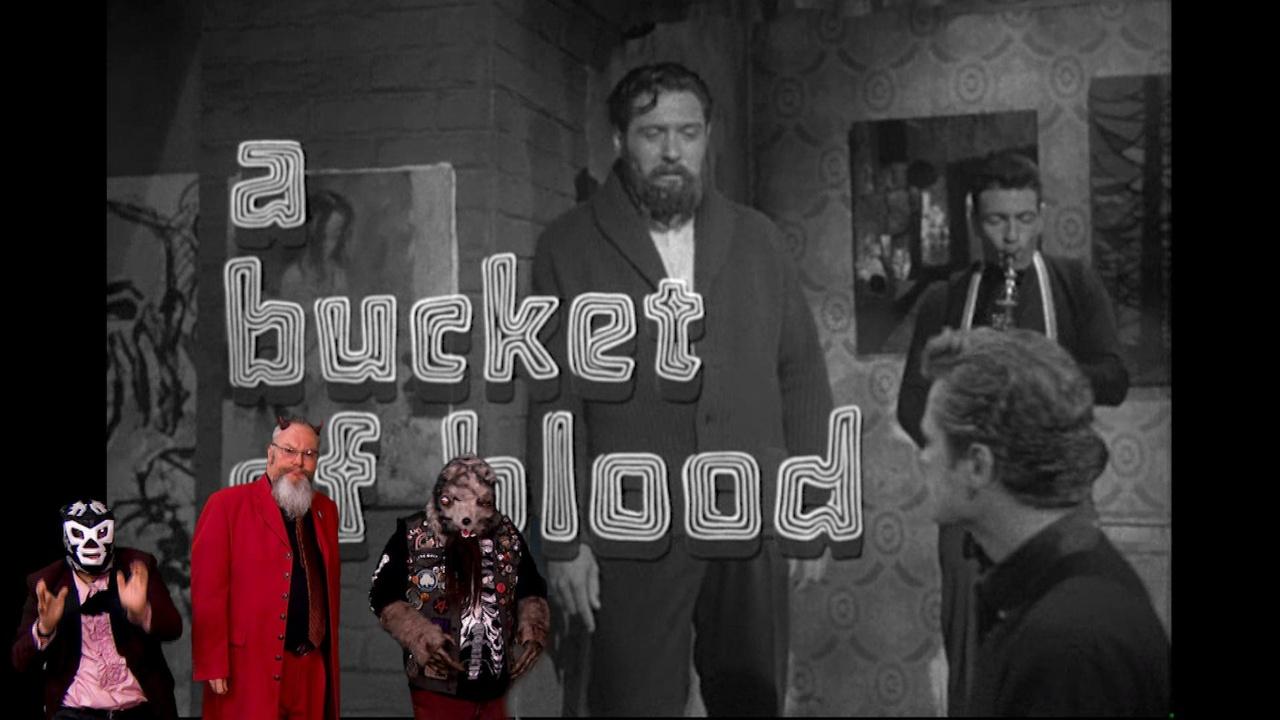 Nightmare Theatre A Bucket of Blood airing Sat, Oct 3 1:00 am