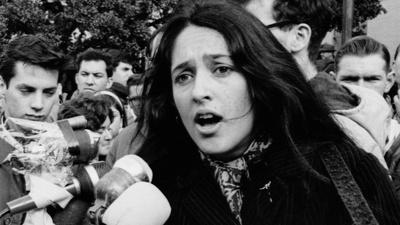 Peaceful protest with Joan Baez