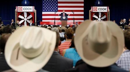 Video thumbnail: PBS NewsHour News Wrap: Trump turns focus to hurricane victims