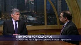 Video thumbnail: Chicago Tonight FDA Approves Ketamine Nasal Spray as Depression Treatment