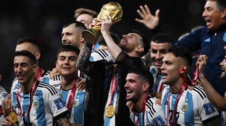 Video thumbnail: PBS NewsHour Andres Cantor recounts his native Argentina's World Cup win