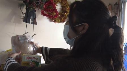 Video thumbnail: NJ Spotlight News College student delivers 'Baskets For The Needy'