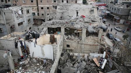 Video thumbnail: PBS NewsHour News Wrap: Netanyahu vows to invade Rafah