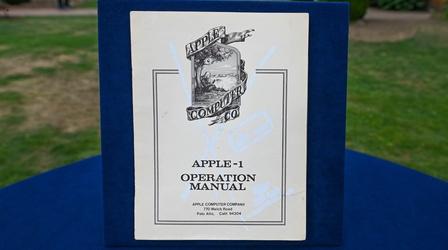 Appraisal: 1976 Apple-I Operation Manual Mock-up for Apple-I
