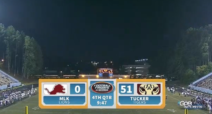 Football Fridays in Georgia Tucker King Season 2014