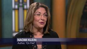 Video thumbnail: Chicago Tonight Naomi Klein on the ‘Burning Case’ for a Green New Deal