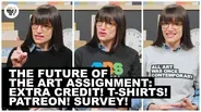 The Future of The Art Assignment: Extra Credit! T-Shirts!