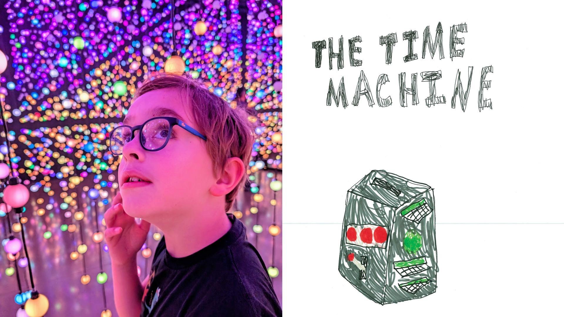 3rd Place in the Third Grade level: “The Time Machine” by Edwin, Caughlin Ranch Elementary School