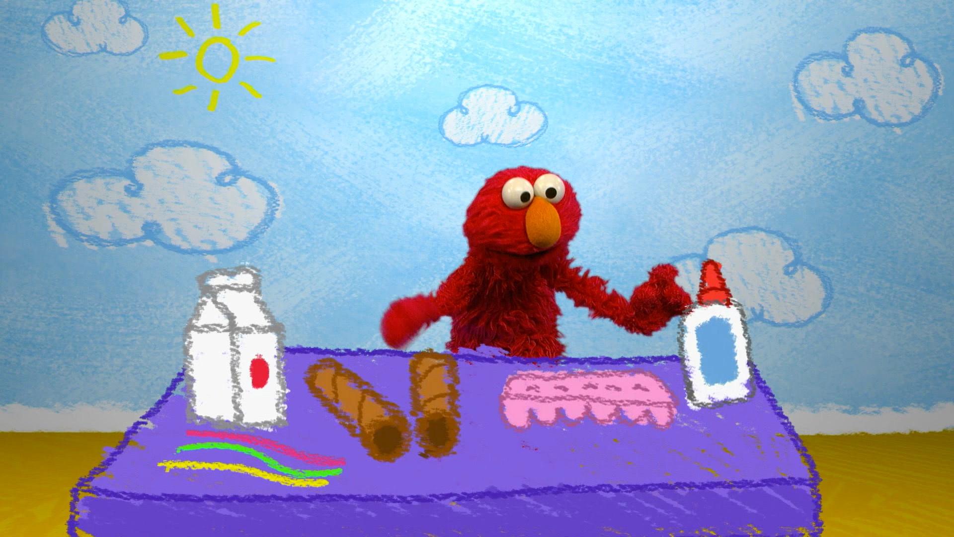 Sesame Street - This craft rocks! Express yourself and