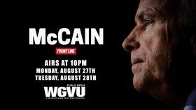 Video thumbnail: WGVU Presents Frontline: McCain