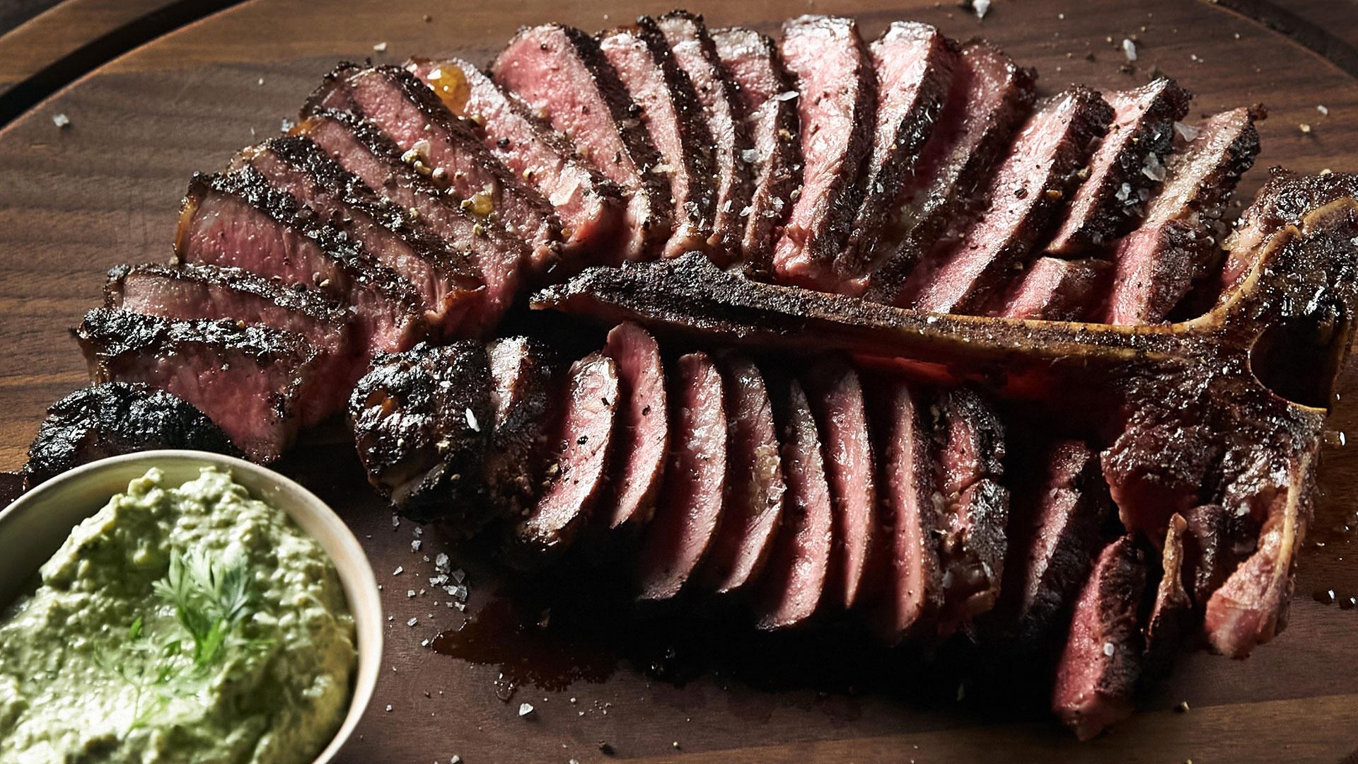 Get Our Recipe for Yellowstone -Inspired Seared Steaks with Bacon