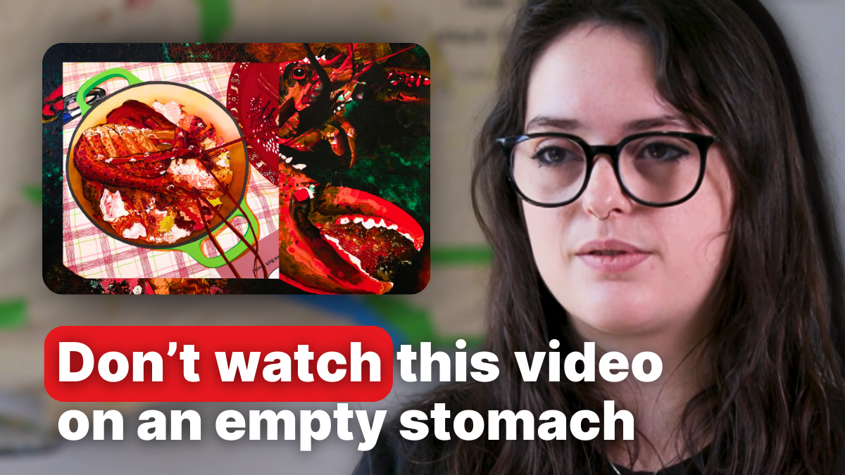 Abbi Kenny paints delectable images of food using a variety of techniques.