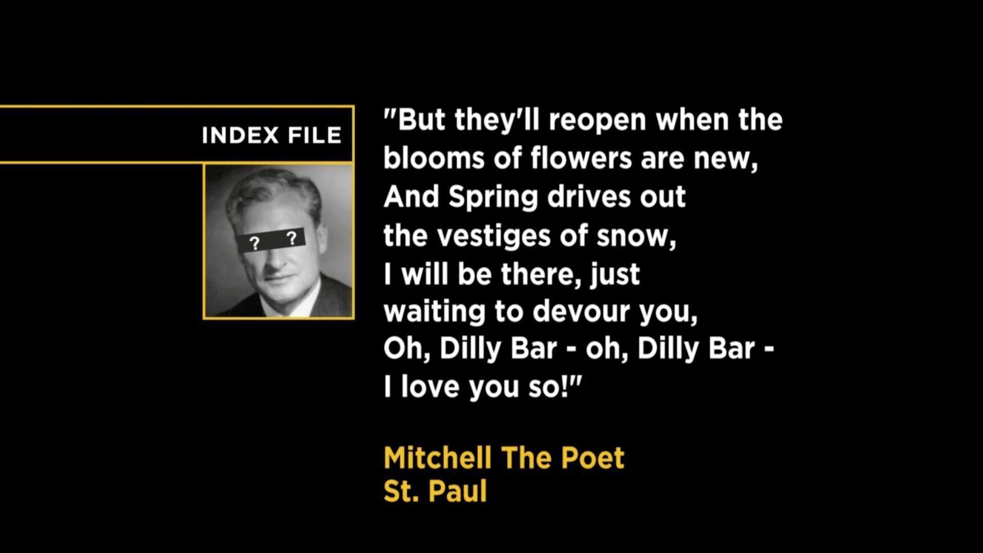 Index File | A Dilly of a Right Answer