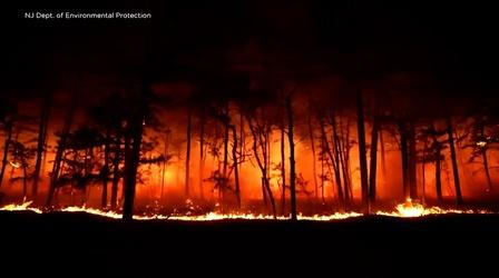 Video thumbnail: NJ Spotlight News Climate change blamed for more fire-risk days in NJ