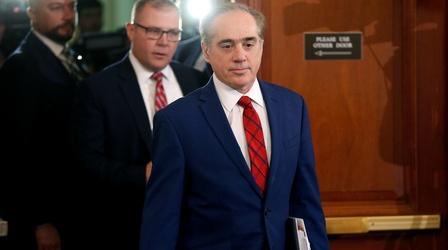 Video thumbnail: PBS NewsHour Barrage of negative headlines sours VA chief’s tenure