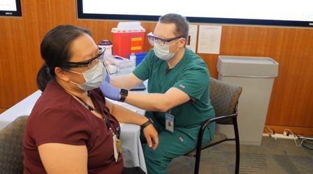 Video thumbnail: COVID Uncovered Johnson & Johnson vaccine arrives in NC
