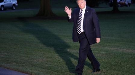 Video thumbnail: PBS NewsHour Woodward book portrays officials trying to rein in Trump