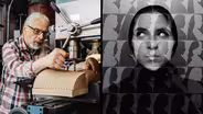 Wood Artist Norman Ziolkowski & Photographer Bayan Yunis