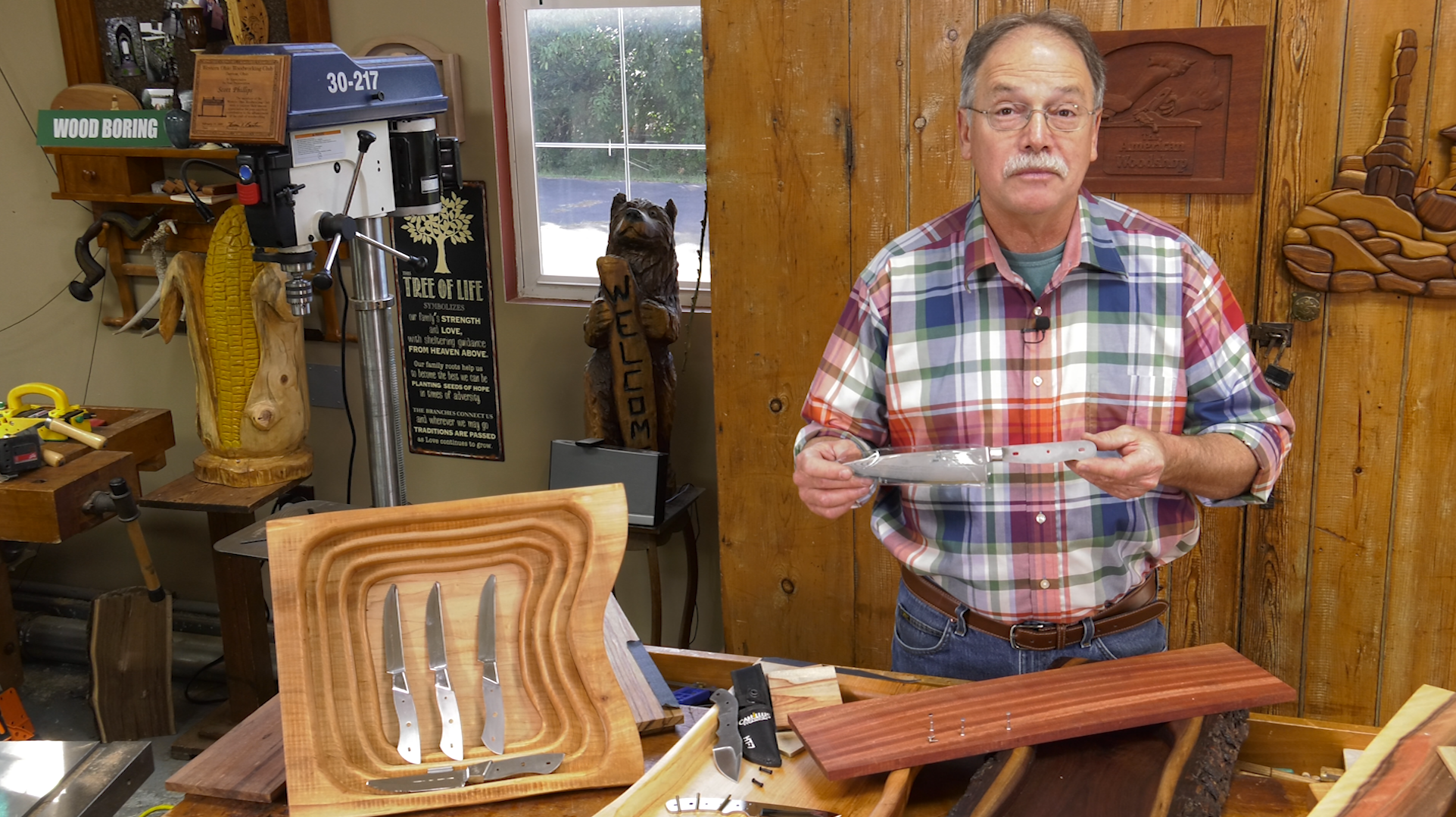 Making Custom Knives American Woodshop PBS