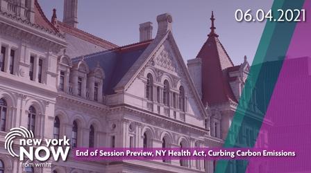 Video thumbnail: New York NOW End of Session Preview, New York Health Act, Carbon Emission