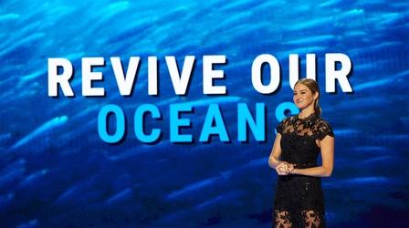 Video thumbnail: The Earthshot Prize Shailene Woodley Presents the Award for "Revive Our Oceans"