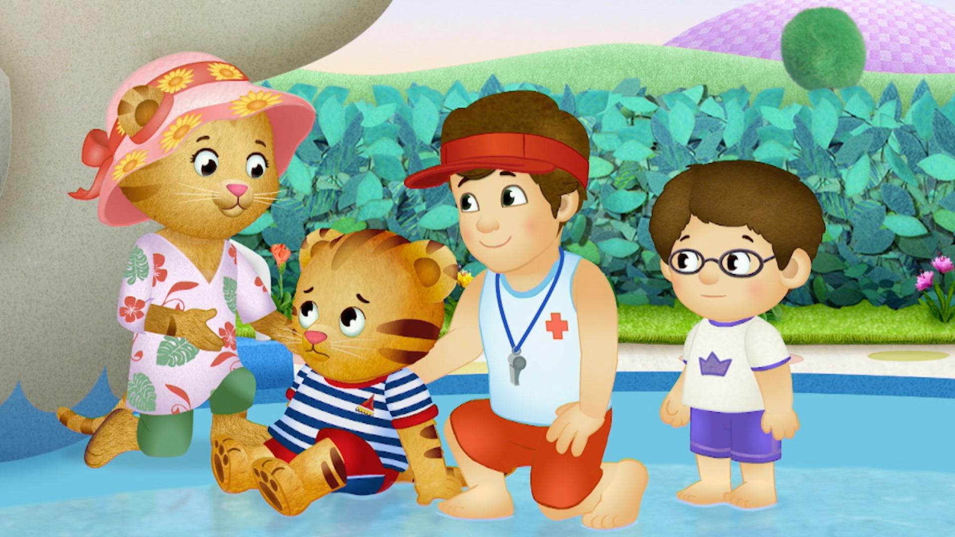 Daniel Tiger's Neighborhood Daniel Follows The Rules At The Pool Daniel Follows the Rules at the Pool/Daniel’s Swim Class | Rocky