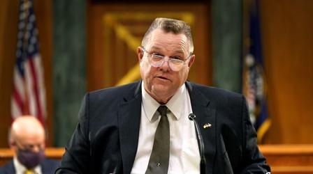 Video thumbnail: PBS NewsHour Sen. Tester on 'giant step forward' with infrastructure deal