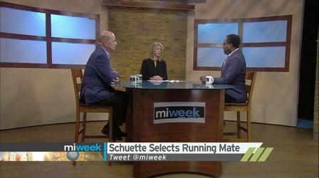 Video thumbnail: MiWeek Schuette Selects Running Mate