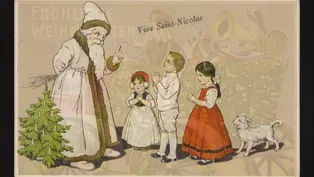 Vintage Santa Images Captured in Postcard Collection