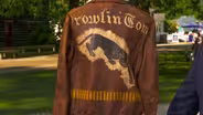 Appraisal: WWII Painted A-2 Flight Jacket