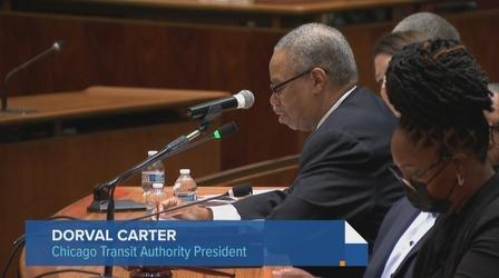 Video thumbnail: Chicago Tonight Alderpeople Grill CTA President on Safety, Reliability
