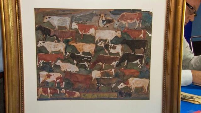 Antiques Roadshow | Appraisal: 1870 Folk Art Watercolor Painting