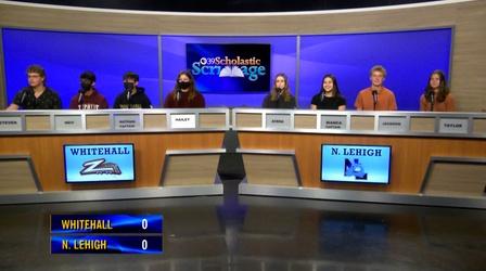 Video thumbnail: WLVT Scholastic Scrimmage Scholastic Scrimmage: S48 Ep. 2 Whitehall HS vs N. Lehigh HS