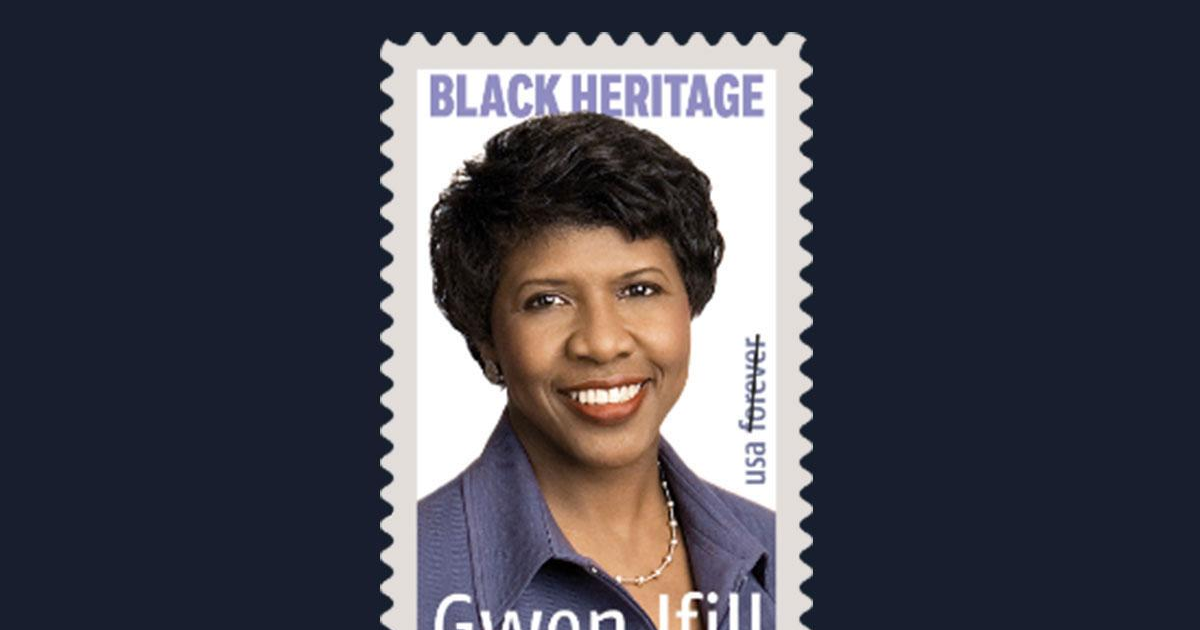PBS NewsHour | Gwen Ifill honored with Black Heritage Forever stamp ...