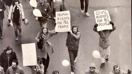 Video thumbnail: Out North LGBTQ Activist Confronts Anita Bryant
