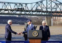 Biden's show of bipartisanship in the divided government