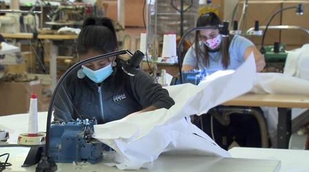 Video thumbnail: PBS NewsHour How the pandemic is reshaping American manufacturing