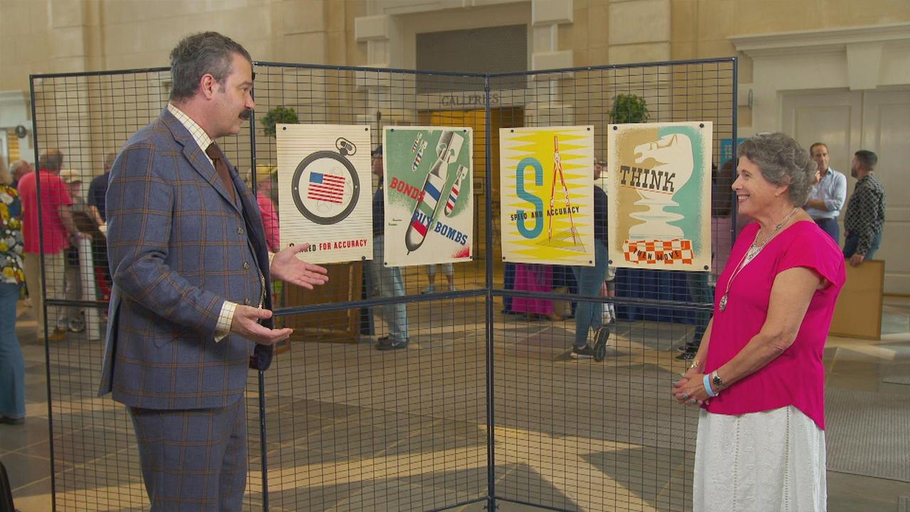 Antiques Roadshow | Appraisal: WWII Arthur Rothenberg Posters, ca. 1943