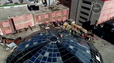 Video thumbnail: ThinkTV Originals The Dayton Arcade: Reglazing the Dome