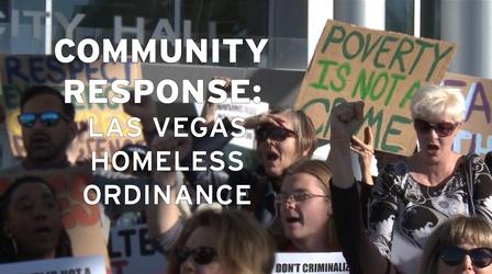 Video thumbnail: Nevada Week Community Response to Homeless Ordinance
