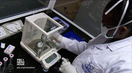 Video thumbnail: PBS NewsHour Fighting the public health threat of counterfeit drugs