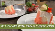 Jello Cake with Cream Cheese Icing  | Charlotte Cooks