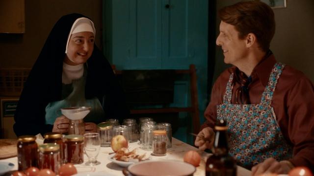 Sister Veronica and Geoffrey Have a Heart-to-Heart