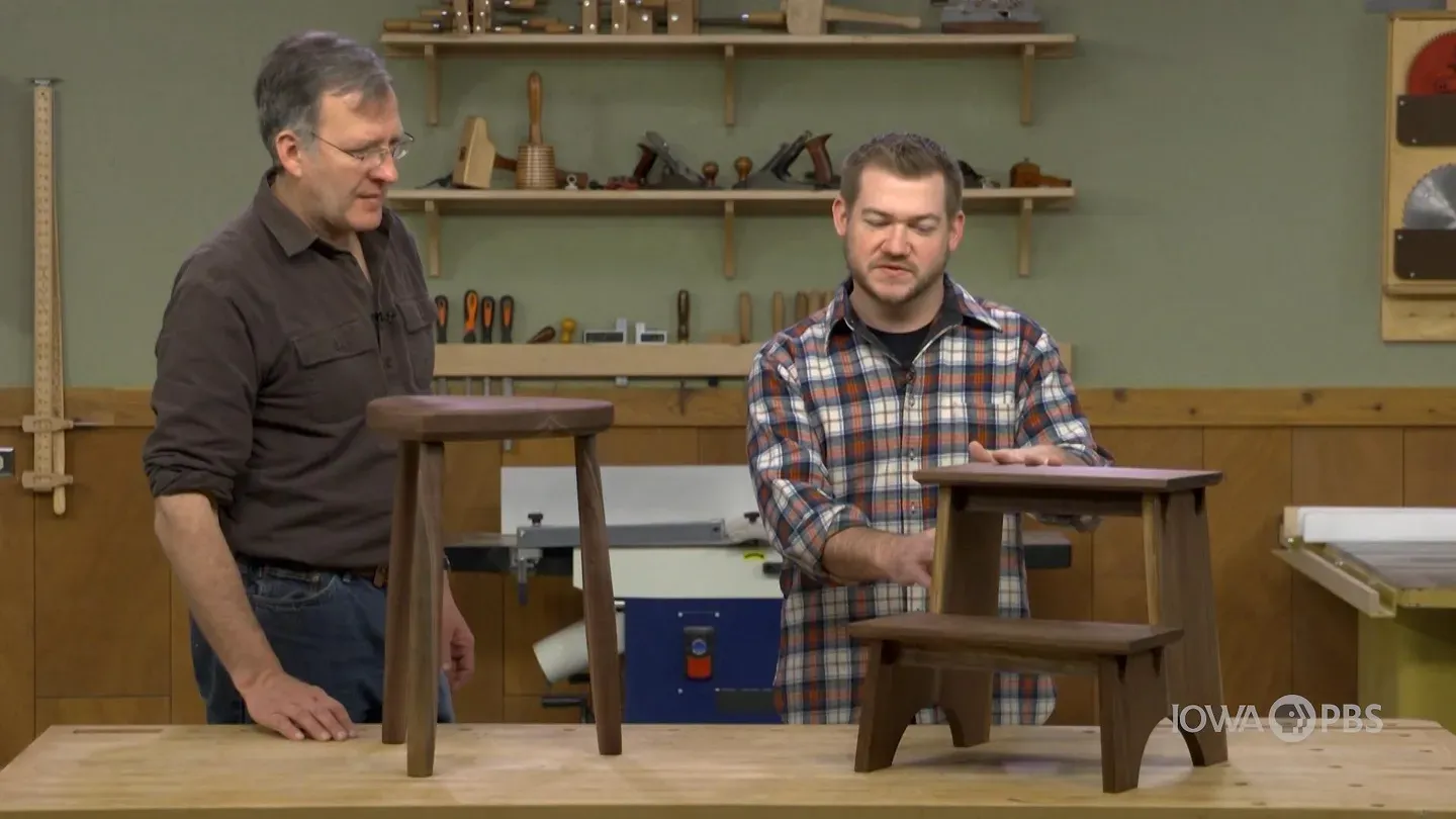 Shop Stool & Step Stool